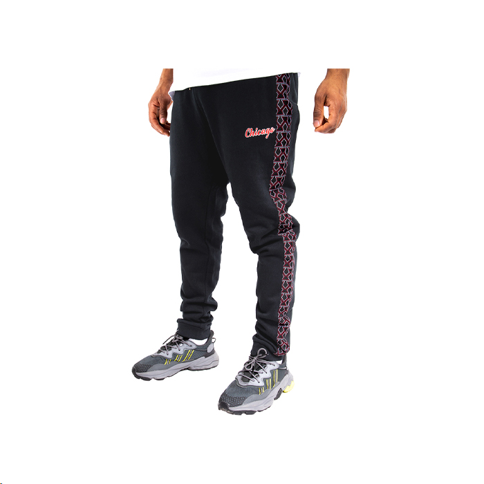 JOGGER CHICAGO BULLS GRIS OSCURO MITCHELL AND N…